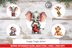 Jungle Jingle Safari Wind Spinner Product Image 1