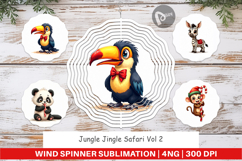 Jungle Jingle Safari Wind Spinner Product Image 1