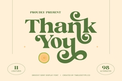 Jungle Melon - Groovy Serif Display Font Product Image 20