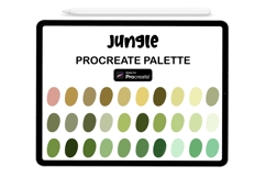 Jungle Procreate Palette - Procreate Color Palette