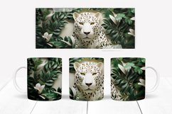 3D Animal Mug Sublimation Wraps, Jungle Animal Mug Wrap Set Product Image 18