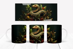 3D Animal Mug Sublimation Wraps, Jungle Animal Mug Wrap Set Product Image 14