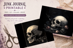 journal junk |gothic skull PNG Product Image 1