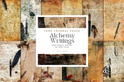 Alchemy Writings Junk Journal Pages Bundle Product Image 1