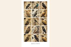 Steampunk Bird Junk Journal Page Product Image 3