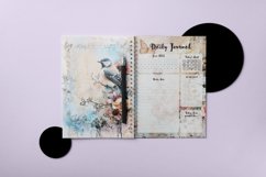 Tattered Pastel Shabby Chic Junk Journal Pages Bundle Product Image 7
