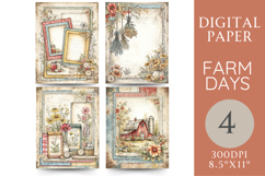 Rustic Farmhouse Journal Pages Product Image 1
