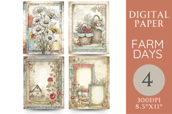 Country Garden Printable Pages Product Image 1