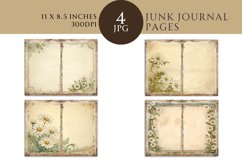 Daisy Junk Journal Bi-fold Pages Product Image 1