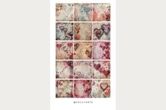 Hearts Junk Journal Pages Bundle Product Image 3