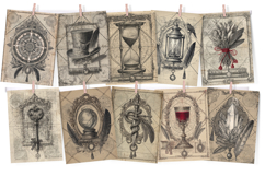 Gothic Witchcraft Junk Journal Kit 38 Grunge Pages Product Image 4