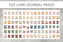 220 Vintage Patterned Junk Journals Scrapbook Pages Product Image 2