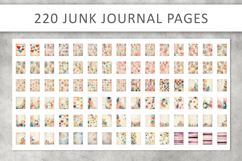 220 Vintage Patterned Junk Journals Scrapbook Pages Product Image 3