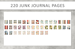 220 Vintage Patterned Junk Journals Scrapbook Pages Product Image 4