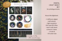 Night Animals Craft Sheets - 3 Printable JPEG Files Product Image 3