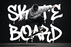 Junky Style | Dripping Urban Graffiti Font Product Image 5