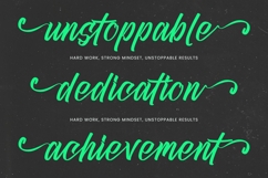 Juntink Sunday - Bold Calligraphy Font Product Image 7