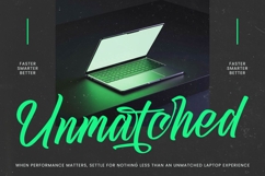 Juntink Sunday - Bold Calligraphy Font Product Image 15