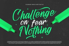 Juntink Sunday - Bold Calligraphy Font Product Image 17