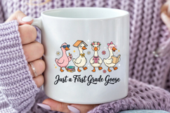 Just a First Grade Goose, Back to School PNG Product Image 5