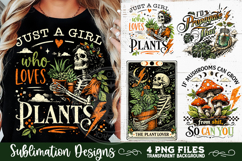 Plant Lover PNG Sublimation 4 Designs Product Image 5