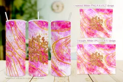 Just a Girl Boss Building Her Empire 20oz Tumbler Design Product Image 2
