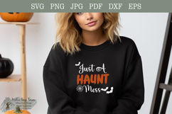 Halloween Funny SVG Design - Haunt Mess Cute Spooky png svg Product Image 6
