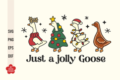Just A Jolly Goose Svg Png cut Files are perfect for your holiday crafting needs. This Design will add a touch of charm to your Christmas projects.