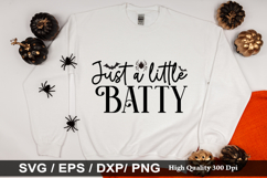 Just a little batty SVG - Halloween Design Product Image 1