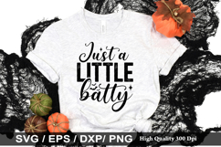 Just a little batty SVG - Halloween Design Product Image 1