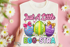 Just a Little Egg-stra Sublimation Png Product Image 4