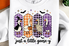 Just a Little Goosey Halloween PNG Product Image 1