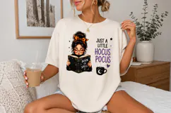 Just a Little Hocus Pocus Halloween Girl PNG Product Image 3