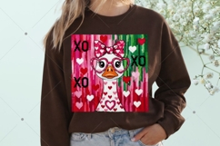 Just a lovely goose, Valentine Goose Latch Hook Yarn Product Image 3