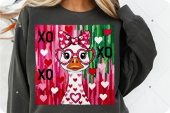 Just a lovely goose, Valentine Goose Latch Hook Yarn Product Image 8