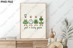 Just a Lucky Goose St Patricks Day Png Product Image 3
