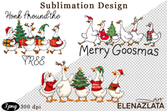Just a Jolly Goose,Christmas Goose PNG Product Image 1
