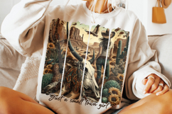 Just a Small Town Girl ONG, Cowgirl PNG, Country Western PNG Product Image 1