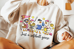 Softball Goose Funny PNG, Game Day PNG, Softball Mama PNG Product Image 4