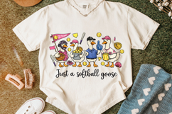Softball Goose Funny PNG, Game Day PNG, Softball Mama PNG Product Image 5