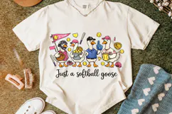 Softball Goose Funny PNG, Game Day PNG, Softball Mama PNG Product Image 5