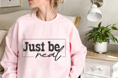 Just Be Real Svg, Motivational Quote Product Image 2