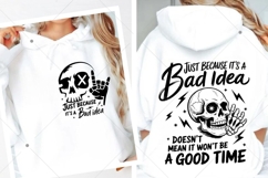 Sarcasm Inspired by the Fear of Being Normal SVG, Snarky Product Image 2