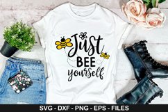 Just bee yourself SVG - Bee SVG Design Product Image 1