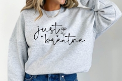 Just Breathe SVG Design Product Image 3