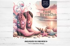 Just Breathe Tumbler Wrap Positive Quote Tumbler Png 