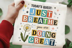 Just Breathe You Are Doing Great PNG Product Image 1