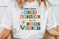 Just Breathe You Are Doing Great PNG Product Image 4