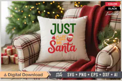 Just Call Me Santa SVG | Christmas SVG | Holiday SVG | Xmas Product Image 4