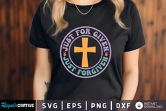 Not Perfect Just Forgiven SVG ,Christmas SVG Design Product Image 1